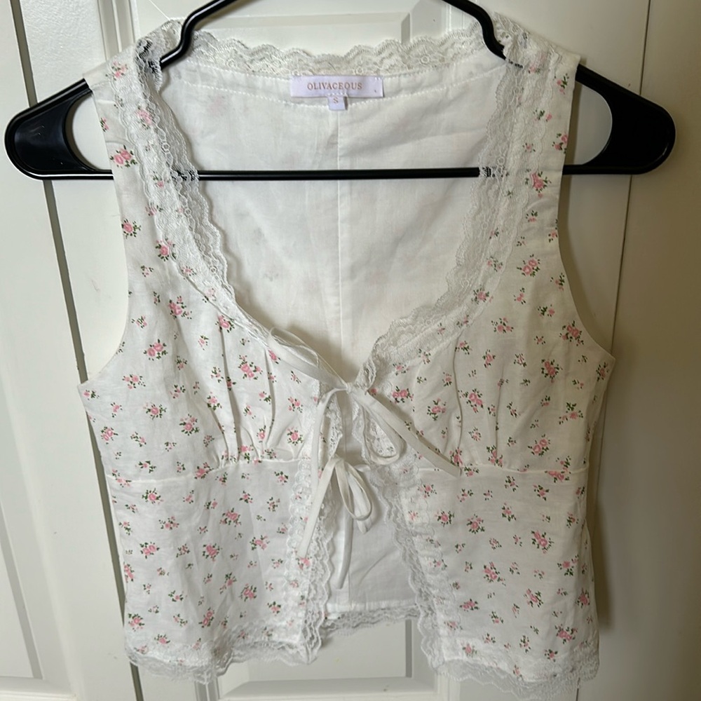 Olivaceous Tie Top